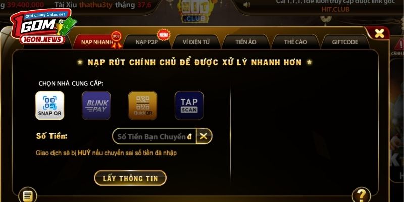 Những điểm nổi bật tại Hitclub thu hút hàng triệu hội viên