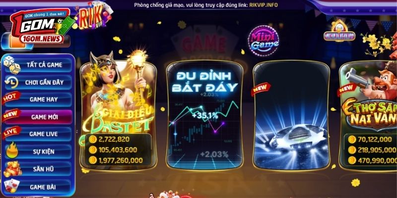 Những sản phẩm có tại RikVip